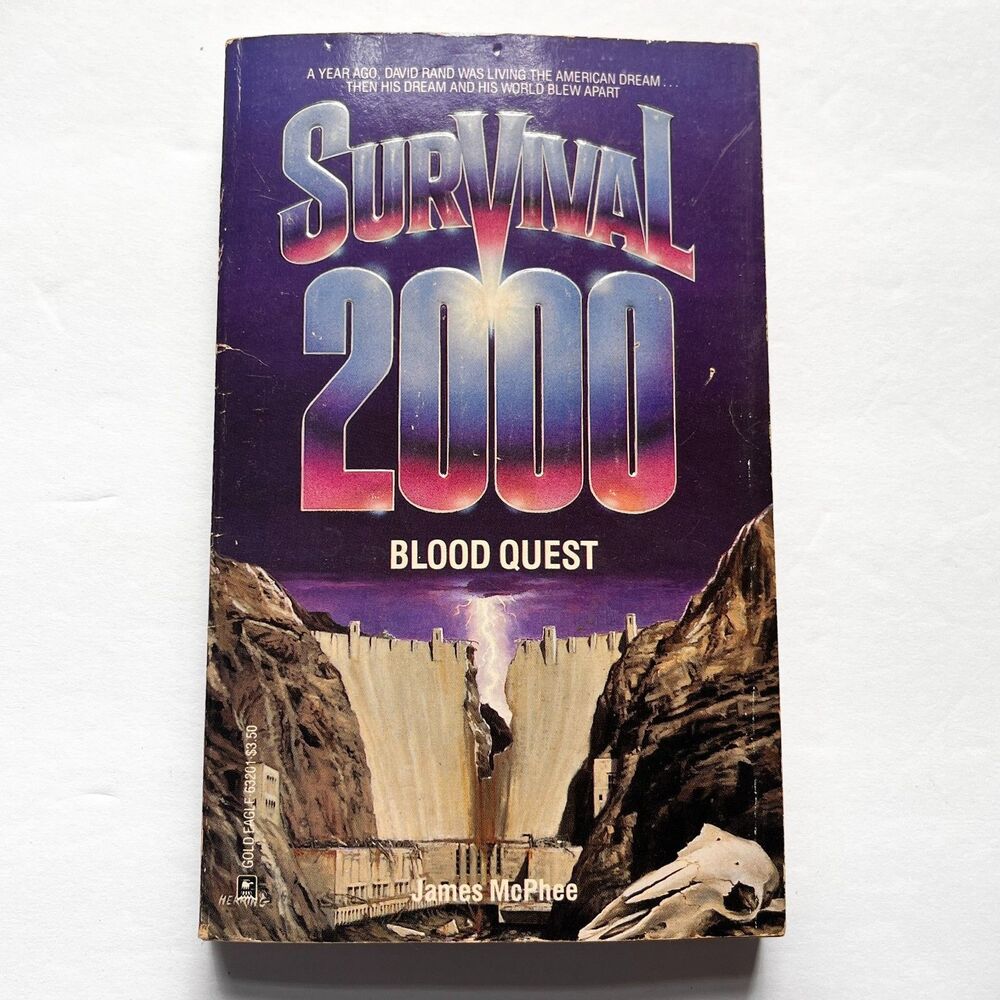 Survival 2000 Blood Quest by James McPhee Vintage 1991 First Edition
